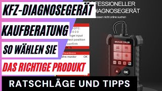 Die besten AutoDiagnosegeräte im Test So wählen Sie das richtige Produkt aus dem Vergleich [upl. by Aihsoem108]