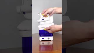 SmileDirectClubs Space Saver Countertop Flosser unboxing [upl. by Ovatsug]