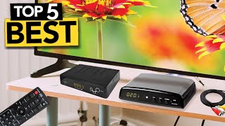 TOP 5 Best ATSC Digital Converter Box with TV Tuner  2024 Buyers Guide [upl. by Gala536]