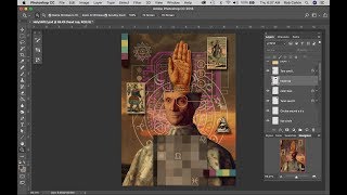 Digital Collage in Photoshop [upl. by Hittel231]