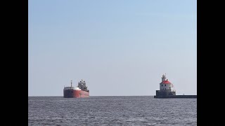 CSL Laurentine arriving in superior [upl. by Odlonyer]