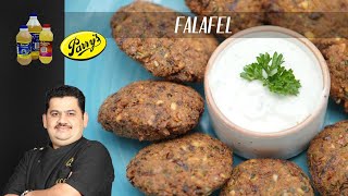 Venkatesh Bhat makes Falafel  easy amp quick falafel with dip recipe  crunchy Arabic starter [upl. by Khai]