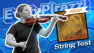 Pirastro Evah Pirazzi Gold Steel Core Viola Playtest [upl. by Etteniuqna]