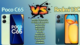 Poco C65 Vs Redmi 13C [upl. by Samantha586]