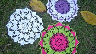 Carpeta fácil de tejer en crochet paso a paso Tutorial DIY Parte 12 [upl. by Hoeg614]