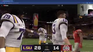 LSU vs Ohio State National Championship Y1 [upl. by Rehotsirk]