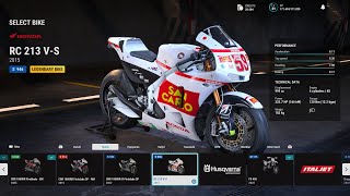 RIDE 5  Customize Tribut Marco Simoncelli Honda RC 213 Gameplay 4K 60fps HDR [upl. by Doughman64]