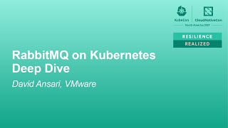 RabbitMQ on Kubernetes Deep Dive  David Ansari VMware [upl. by Ahseihs]