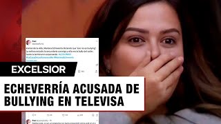 Acusan a Mariana Echeverría de ser bulleadora desde que estudiaba actuación [upl. by Lenora9]