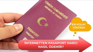 PASAPORT HARCI NASIL YATIRILIR Pasaport Değerli Kağıt Bedeli Ödeme [upl. by Kirst]