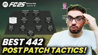 POST PATCH BEST META 442 FORMATION AND CUSTOM TACTICS  FC 25 ULTIMATE TEAM [upl. by Winslow371]