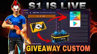 FREE FIRE LIVE REDEEM CODE AND DIAMOND GIVEAWAY CUSTOM 😜 freefire giveway freefirelive [upl. by Olivia]