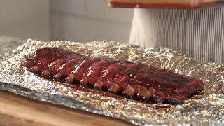 Competition Rib Recipe How to Trim and Smoke St Louis Style Spare Ribs [upl. by Ateinotna]