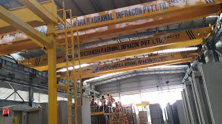 How to Operate EOT Crane  overhead crane kaise operate kare  goodguideinfo9667 [upl. by Enaywd]