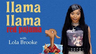 Lola Brooke Raps Llama Llama Red Pajama for Brooklyn [upl. by Koppel]