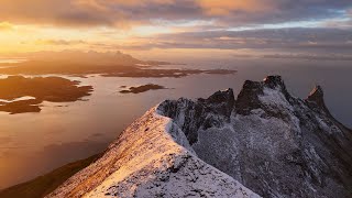 NORWAY 4K  HAMARØY  DJI AIR 3 [upl. by Rivard]