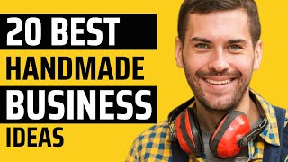 From Home To Success  20 Handmade Profitable Business Ideas [upl. by Dranrev]