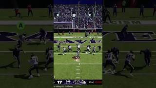 Trenton Simpson steps up and grabs an Interception inside the endzone ravens madden nfl football [upl. by Ardnikat417]