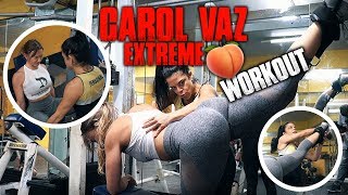 Carol Vaz Extreme Training  How To Grow Your Glutes Hardcore Style [upl. by Harbot400]