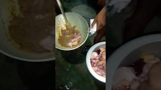 Sunday special Chicken curry cooking food cooking shortsvideo [upl. by Rainger462]