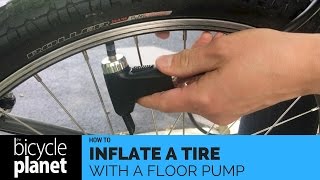 How to inflate a Bicycle tire [upl. by Shanie]