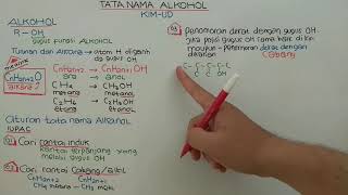 TATA NAMA ALKOHOL [upl. by Norrek]