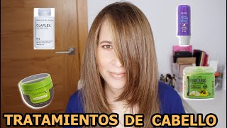 MIS TRATAMIENTOS DE CABELLO  SECO  NINA [upl. by Aissatsan]