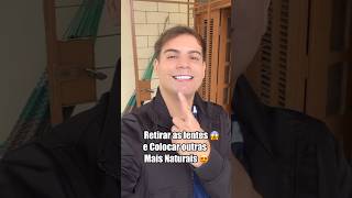 FUI REMOVER MINHAS LENTES DE RESINA DOS DENTES  PARTE 1 dentista [upl. by Filmer]