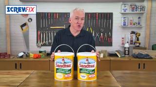 Screwfix  Sandtex Ultra Smooth Masonry Paint [upl. by Nailliw]