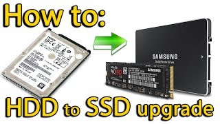 How to install SSD in Asus N550 laptop  Hard Drive replacement [upl. by Kcirted]