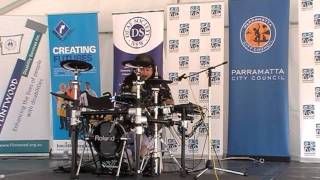 Australias most inspirational drummer  Andrew Hewitt [upl. by Etirugram779]