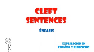 Cleft sentences [upl. by Raila83]