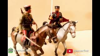 Dragon German Cossack Cavalry recreate with AI [upl. by Eelloh]