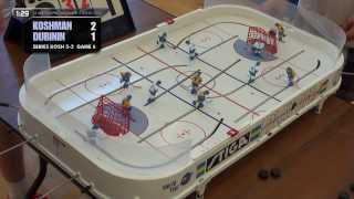 Настольный хоккей Выпуск 81 Table hockeyMOSCOW2013finalKOSHDUB6commentTITOV [upl. by Ynohtnad]