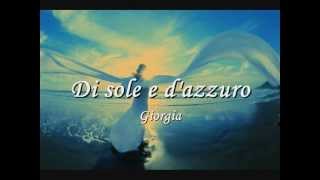 Di sole e dazzurro  Giorgia [upl. by Zahavi]