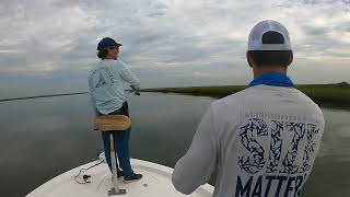 Catching late summer trout flounder and Redfish near Charleston SC [upl. by Annis367]