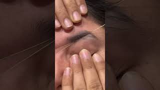 Eyebrow threading eyebrow shape eyebrow threading tutorial [upl. by Lossa576]