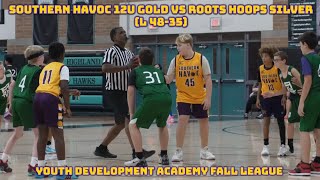 Southern Havoc 12U Gold vs Roots Hoops Silver [upl. by Satterlee252]