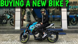 BUYING A NEW BIKE   CFMOTO NK250 [upl. by Gonta]