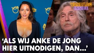 Johan Als wij Anke de Jong hier uitnodigen dan  VANDAAG INSIDE [upl. by Atima]