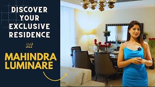 Mahindra Luminare Luxury Flat Live Tour Price Location Amenities Details amp Many MoreGurugram [upl. by Rabiah408]