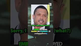 EMINEM Destroyed BENZINO On DOOMSDAY PT2😂 shorts eminem music [upl. by Wessling145]