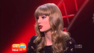 Taylor Swift Interview on Today Show Australia [upl. by Allicirp980]