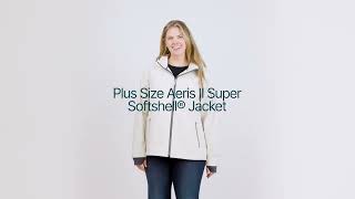 Womens Plus Size Aeris II Super Softshell Jacket [upl. by Emory]