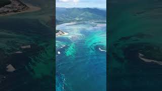 Mauritius Underwater Waterfall  mauritius travel explore [upl. by Eldreeda]