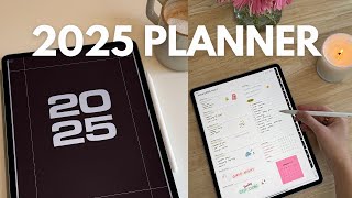 Plan on Your iPad in 2025 ✏️ Digital Planner Tour [upl. by Nnoved]