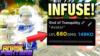 You NEED To Get NEW Divine INFUSED In Anime Fighters [upl. by Uphemia]