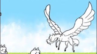 Pegasus Cat Cow Cat Fourth Form  The Battle Cats Fan Made [upl. by Friedlander167]