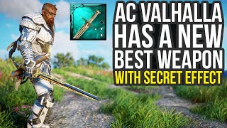 Assassins Creed Valhalla Just Got A New Best Weapon With Secret Effect AC Valhalla Blazing Sword [upl. by Atilol67]