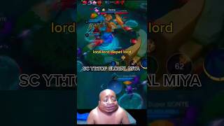 momen lucu Pascol ngamuk sama hayabusa 🤣shorts pascolngamuk mobilelegends [upl. by Gitlow]